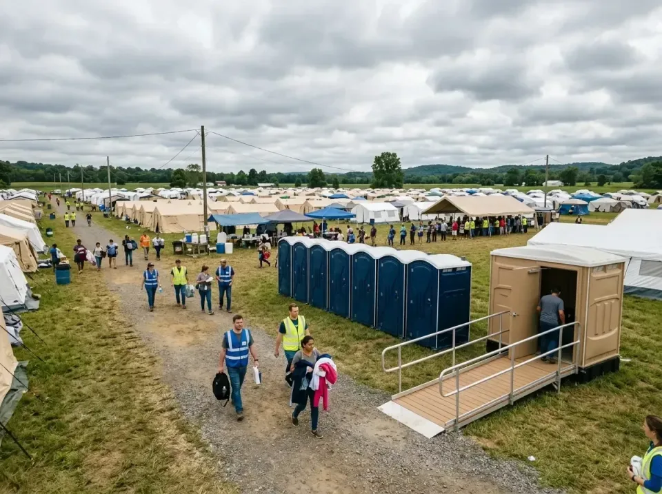 disaster-relief-camp-restrooms-010 — frequently asked questions, Dumpster & Portable Bathrooms Rental in St. Peter, MN